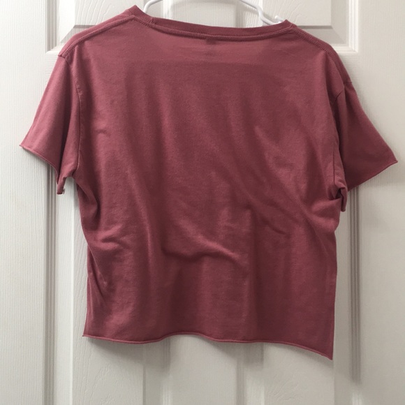 SIESTA KEY BEACH PINK CROP TOP - Picture 4 of 4